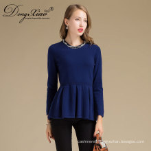 Oem European Style Merino Wool Woolen Women Outdoor Sweater In Low Price